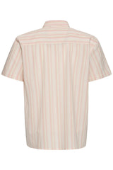 Chemise Blend M/C Rayé Rose