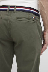 Pantalon FQ1924 Chino Regular Vert Olive