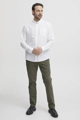 Pantalon FQ1924 Chino Regular Vert Olive