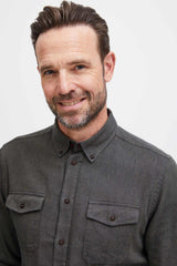 Chemise FQ 1924 M/L Gris Anthracite