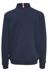 Sweat FQ1924 Encolure Zippée Navy