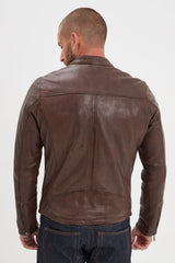 Blouson Cuir Daytona Gafino Bison