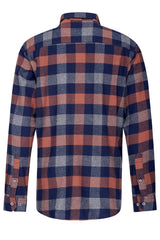 Chemise Paddock's M/L à Carreaux Brown