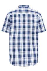 Chemise M/C Paddock's à Carreaux Navy