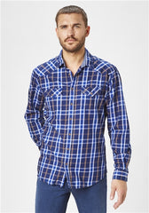 Chemise Paddocks Carreaux Midnight