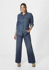 Chemise Paddock's Denim effets rayures