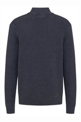 Pull Zippé Paddock's Col Camionneur Navy
