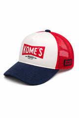 Casquette KOME'S ROAD Bleu/Blanc/Rouge