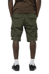 Short Von Dutch Cargot Kaki Avec Badges