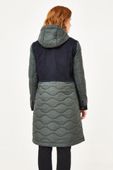 Manteau Bi Matière Paddock's Denim Dark Blue