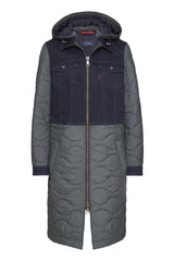 Manteau Bi Matière Paddock's Denim Dark Blue