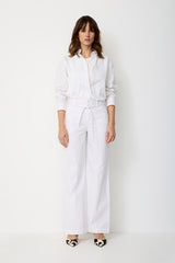 Pantalon Paddock's Marlène en Lin White