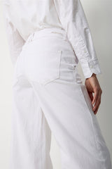 Pantalon Paddock's Marlène en Lin White