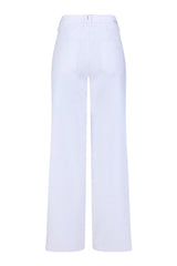 Pantalon Paddock's Marlène en Lin White
