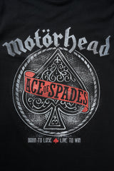 Tee-Shirt noir Motörhead As de Pique Noir