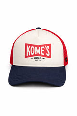 Casquette KOME'S ROAD Bleu/Blanc/Rouge