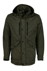 Parka à capuche Repoint Korwin olive