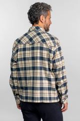 Chemise M/L à carreaux  Daytona en Flanelle
