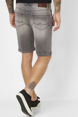 Short Repoint Denim Mid Grey