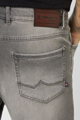 Short Repoint Denim Mid Grey