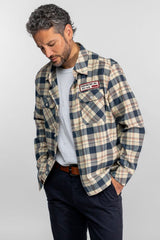 Chemise M/L à carreaux  Daytona en Flanelle