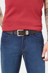 Ceinture boucle Paddock's Brown