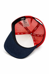 Casquette KOME'S ROAD Bleu/Blanc/Rouge