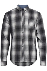 Chemise Carreaux Blend Noir et Blanc