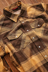 Chemise Iron & Resin à Carreaux Brown.