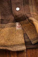 Chemise Iron & Resin à Carreaux Brown.