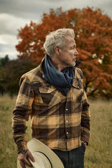 Chemise Iron & Resin à Carreaux Brown.