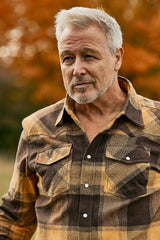 Chemise Iron & Resin à Carreaux Brown.