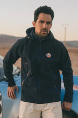 Veste SOFTSHELLE à Capuche Gulf Navy