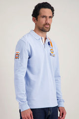 Polo M/L Gulf Legend Light Blue