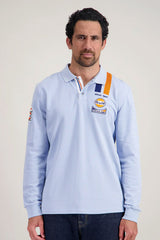 Polo M/L Gulf Legend Light Blue