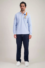 Polo M/L Gulf Legend Light Blue