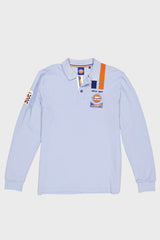 Polo M/L Gulf Legend Light Blue