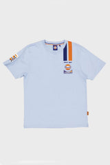 Tee-Shirt M/C Gulf Legend Light Blue