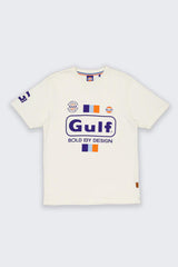 Tee-Shirt M/C Gulf Bold Classics Écru
