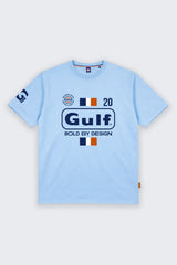 Tee-Shirt M/C Gulf Bold Classics Light Blue