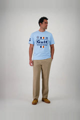 Tee-Shirt M/C Gulf Bold Classics Light Blue