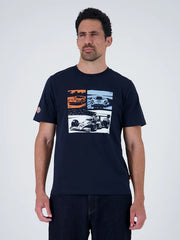 Tee-Shirt M/C Gulf Legacy Navy