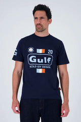 Tee-Shirt M/C Gulf Bold Classic Tee Navy