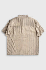 Chemise en Lin M/C Iron And Resin Naturel