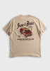 Tee-Shirt M/C Daytona Having Fun Beige