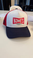 Casquette KOME'S ROAD Bleu/Blanc/Rouge
