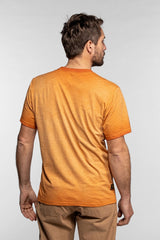 Tee-Shirt M/C Daytona Free Rider Orange