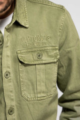 Surchemise Daytona Wayne en denim Kaki