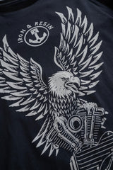 Tee-Shirt M/L Iron And Resin Sceaming Anthracite