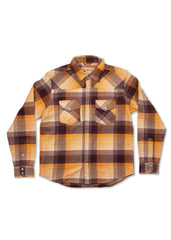 Chemise Iron & Resin à Carreaux Brown.